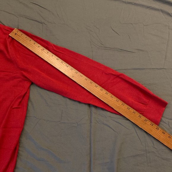 Tommy Hilfiger Crewneck Pullover Sweater XXL Chili Pepper Red NWT 100% Cotton - Picture 15 of 16
